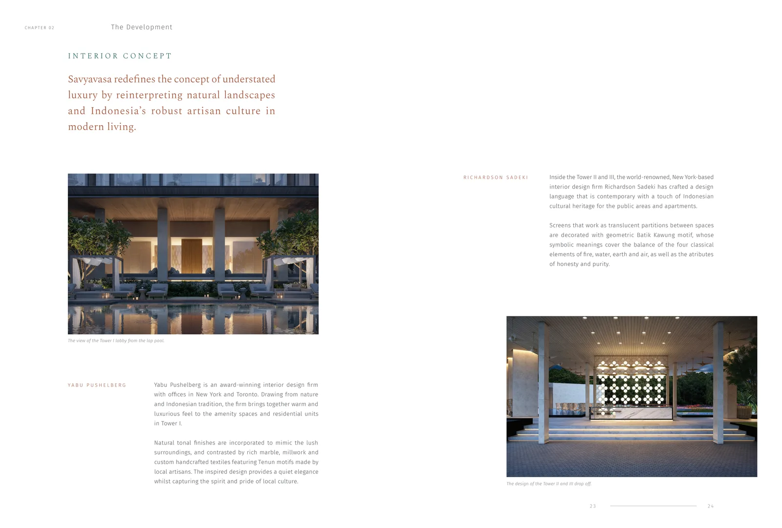 Savyavasa interior concept understated luxury with Indonesian artisan heritage