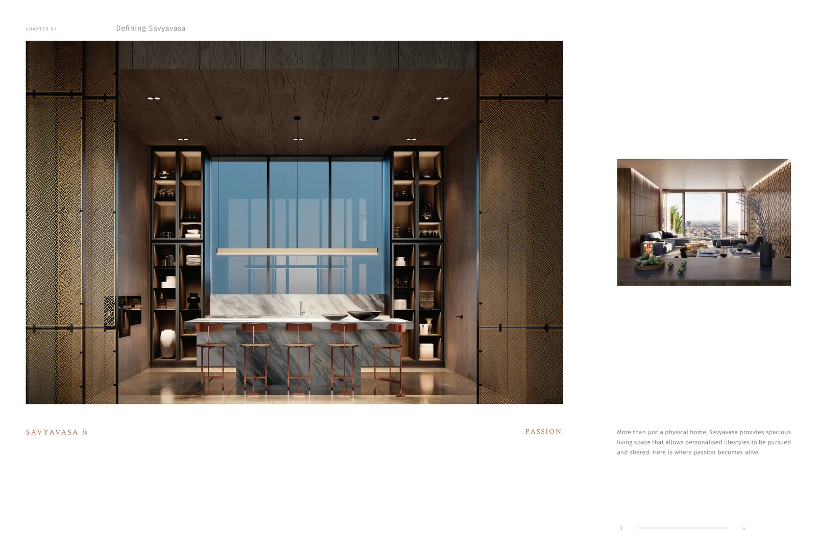 Savyavasa kitchen specification Gaggenau Liebherr Blanco marble counter